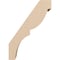 Ekena Millwork 5-inch W x 10-inch D x 14-inch H Valencia Rough Cedar Woodgrain TimberThane Knee Brace, Primed BRCUR05X10X14VALRCPR - alternate 6